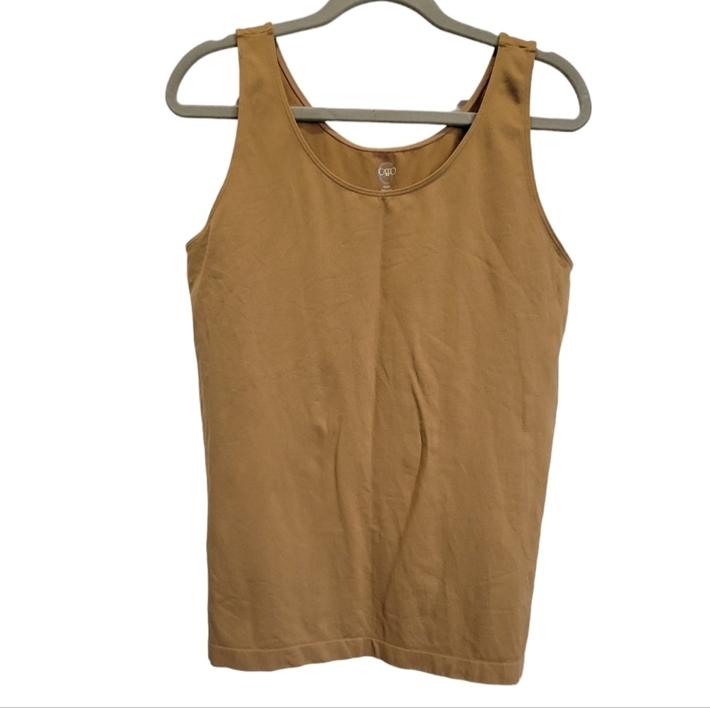 CATO Sz 18/20 Tan Tank Top with Spandex